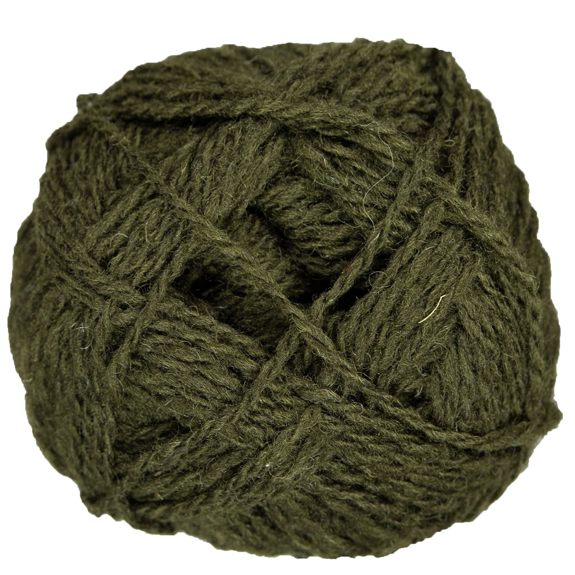 Jamieson's of Shetland Premium Spindrift Yarn - 825 Olive, Ideal for Colorwork Projects
