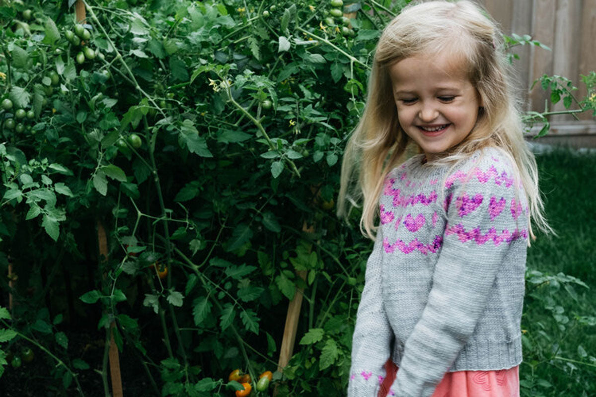 Andrea Mowry Drea Renee Knits Adorable Children's Sweater Patterns - Bean and Olive