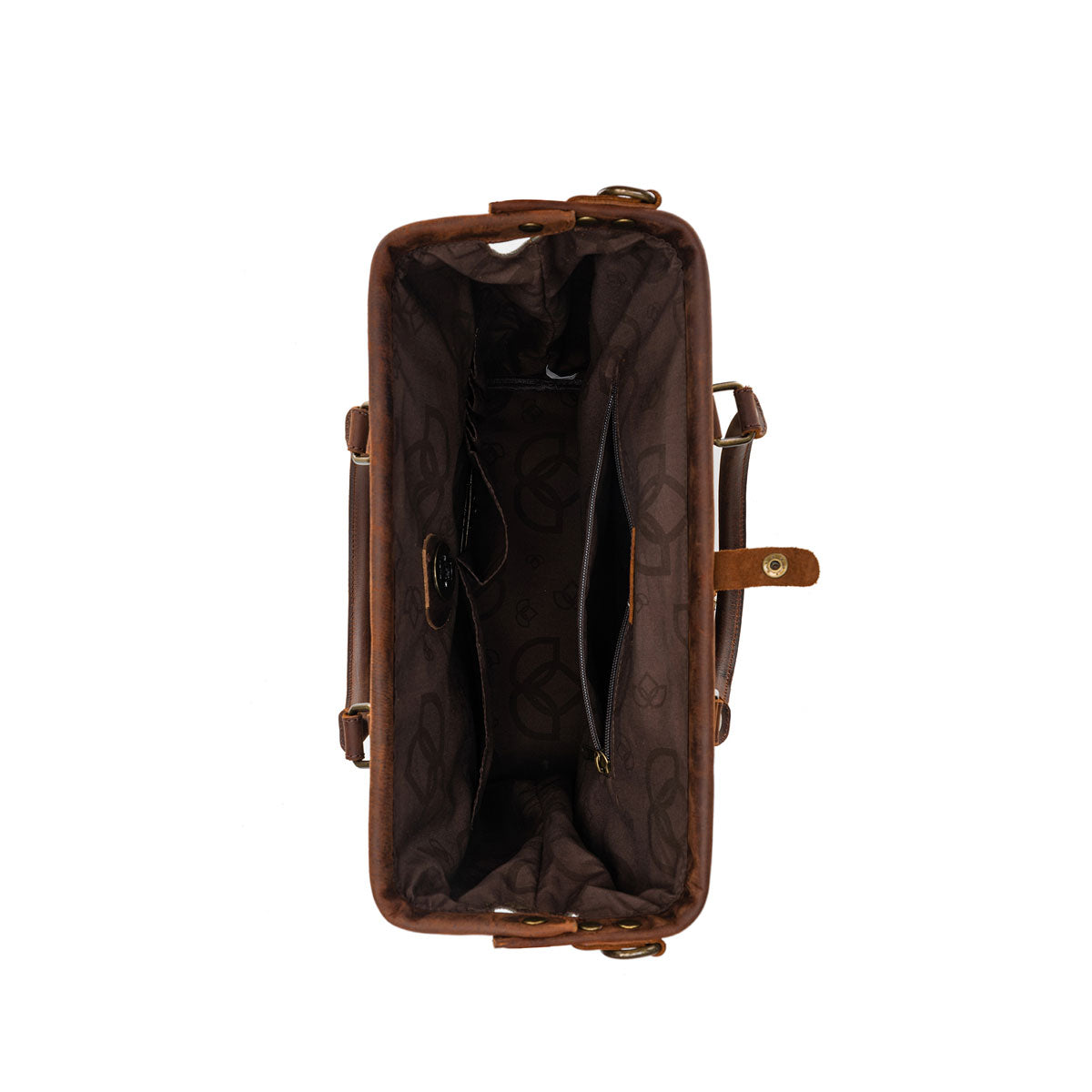 Della Q Maker's Stylish Canvas Satchel in Mustard - Ideal for Crafters