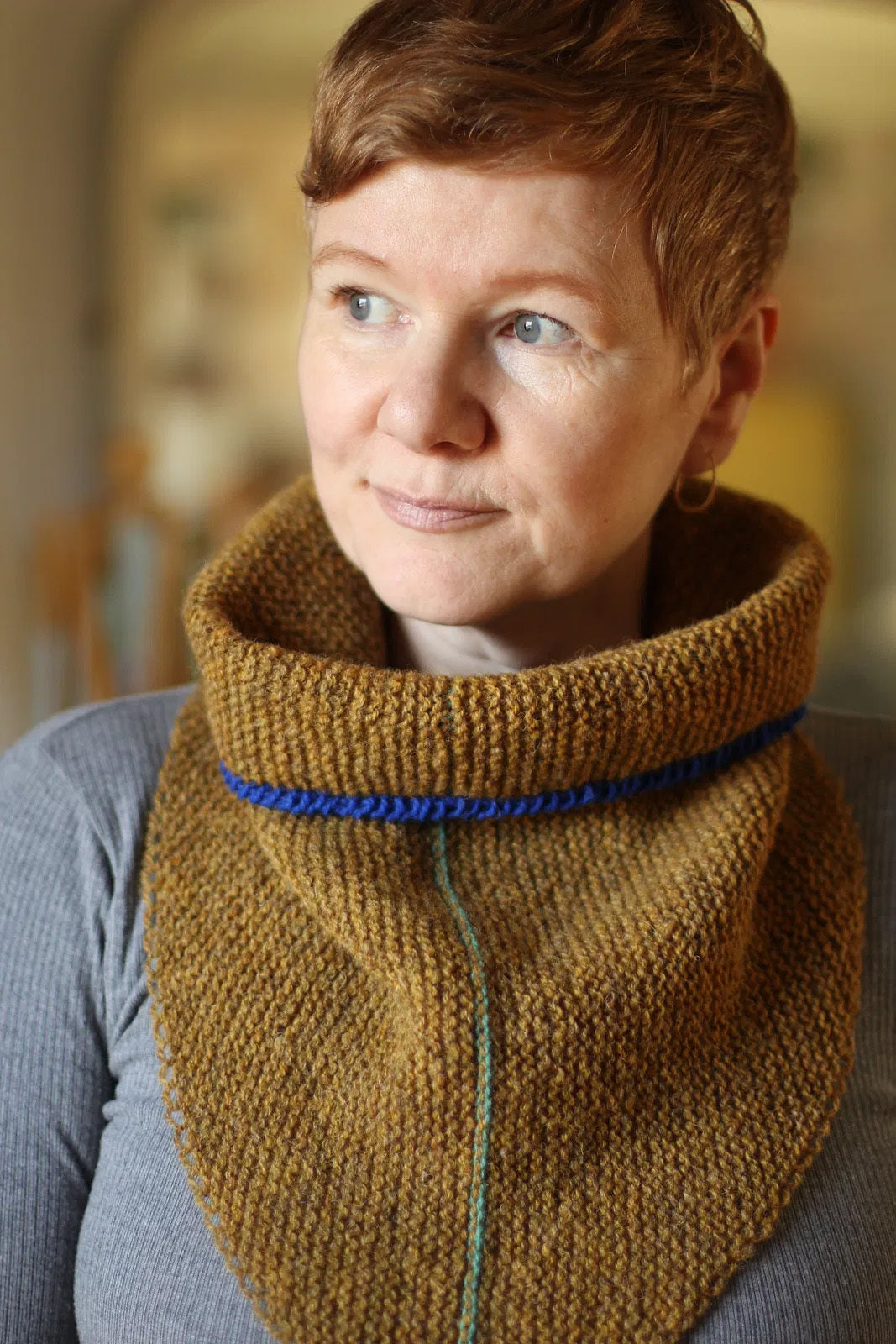Jamieson's of Shetland Riggies Cowls Knitting Kit - Small (Large) Size