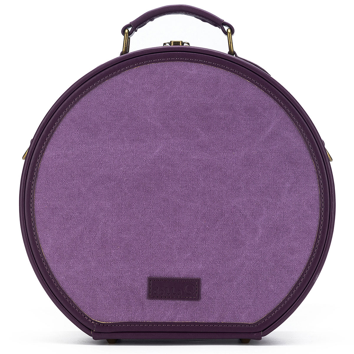 della Q Premium Maker's Hat Box - Stylish Plum for Craft Lovers