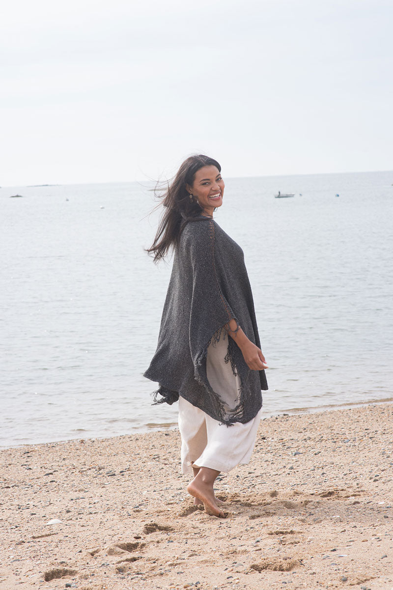 Berroco Booklet 423 - Chai Patterns - Keaton Poncho PDF Download - Classic Flowy Design for All Occasions