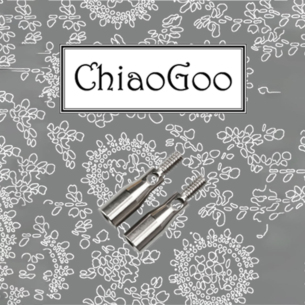 ChiaoGoo Premium Interchangeable Adapters - [S] Tip to Mini Cable (2501-AM) for Seamless Knitting