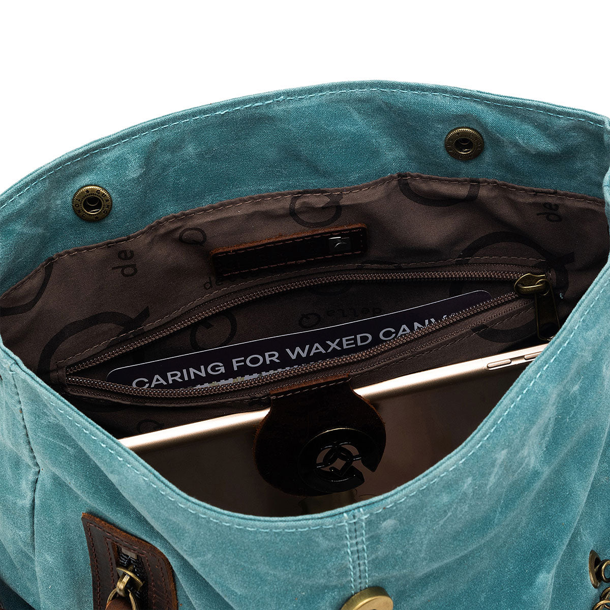 della Q Maker's Midi Teal Backpack - Ideal for Crafting Projects