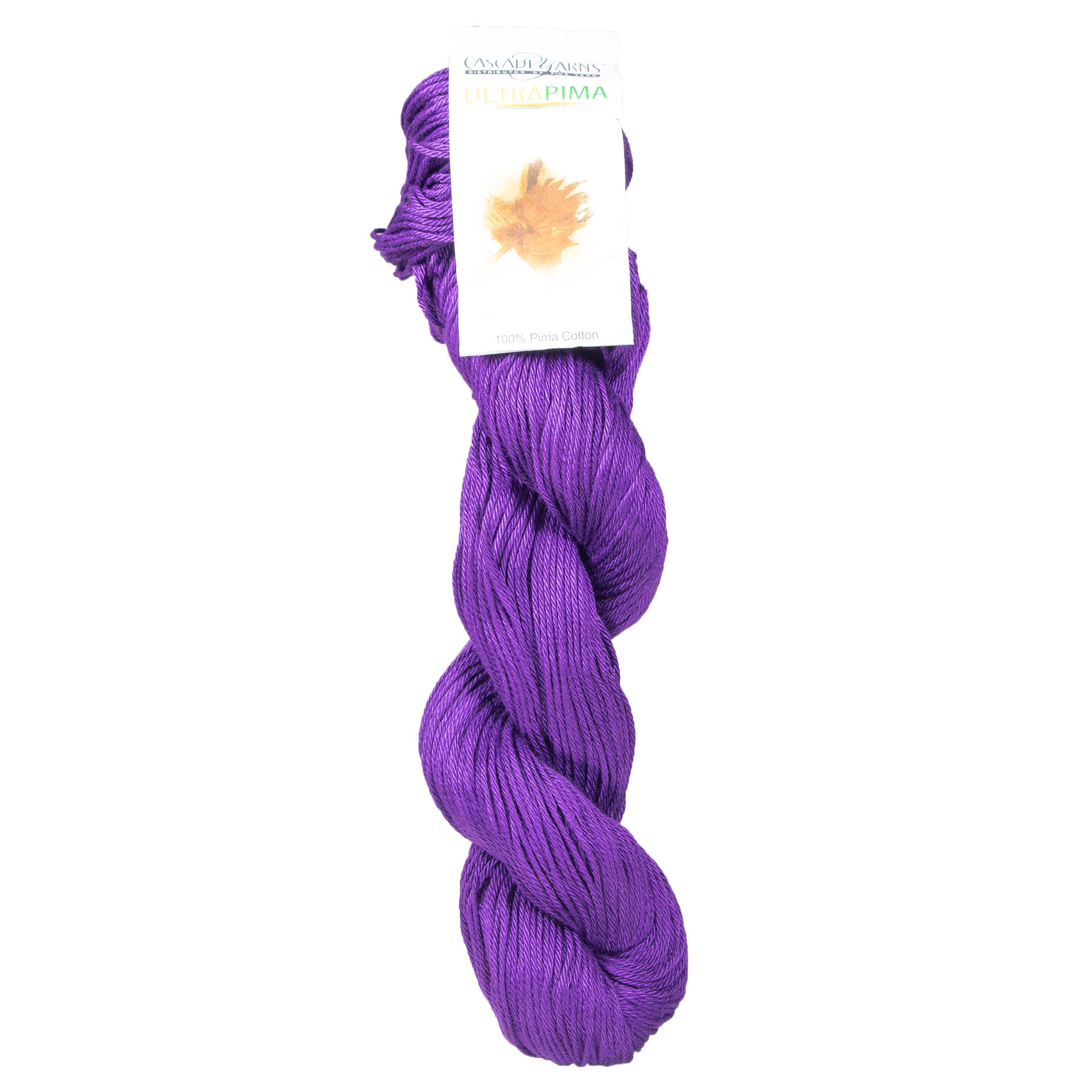Cascade Yarns Ultra Pima Yarn - 3708 Regal: Ideal for Year - Round Crafting