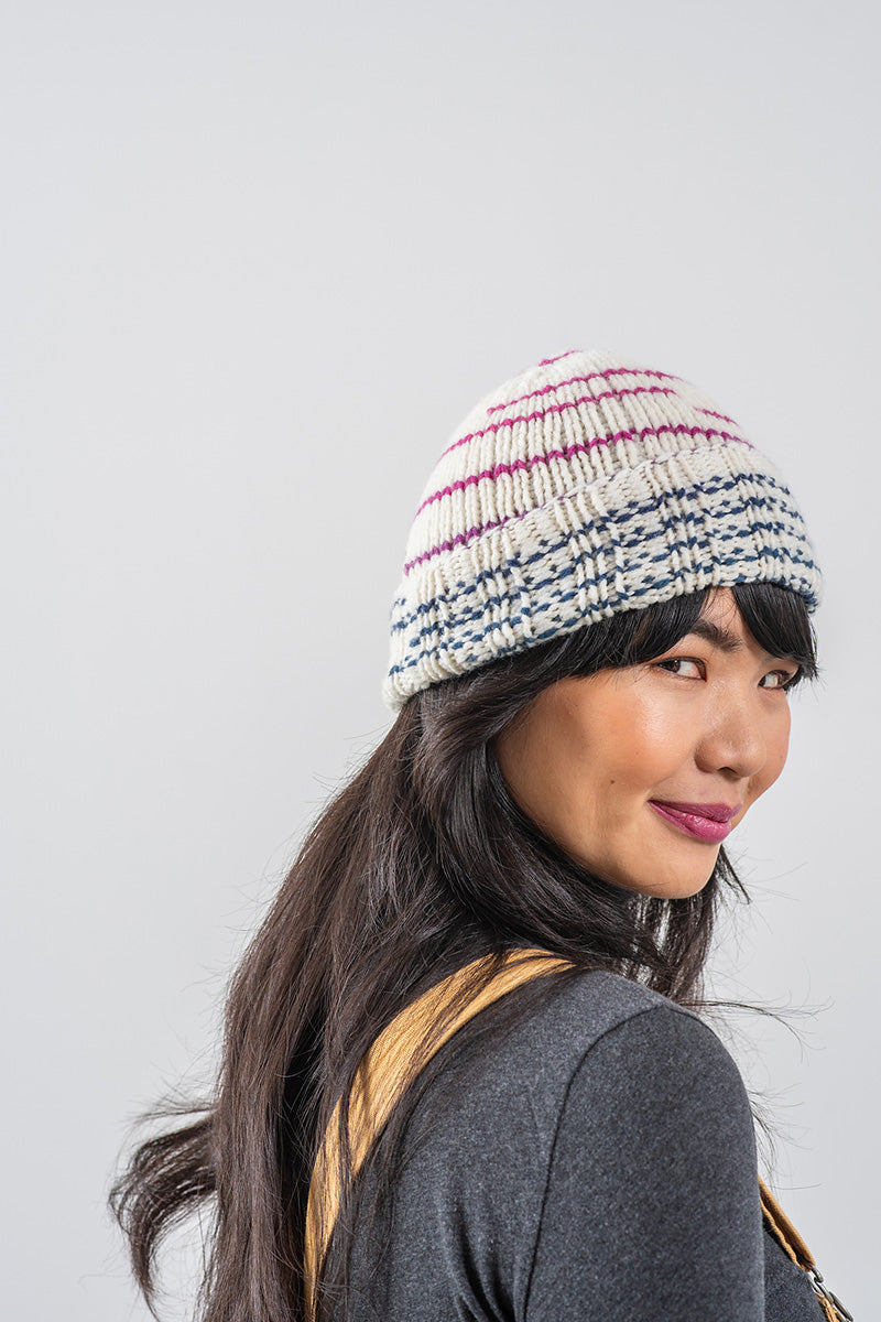 Berroco Fall 2022 Collection Patterns - Ciel Cozy Hat and Mitts Set - Instant PDF Download
