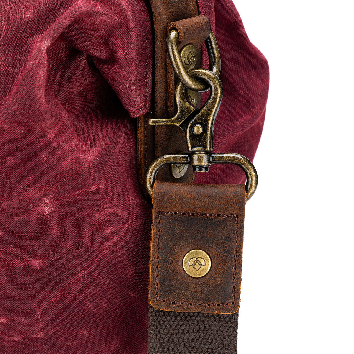 Della Q Maker's Stylish Canvas Satchel in Mustard - Ideal for Crafters