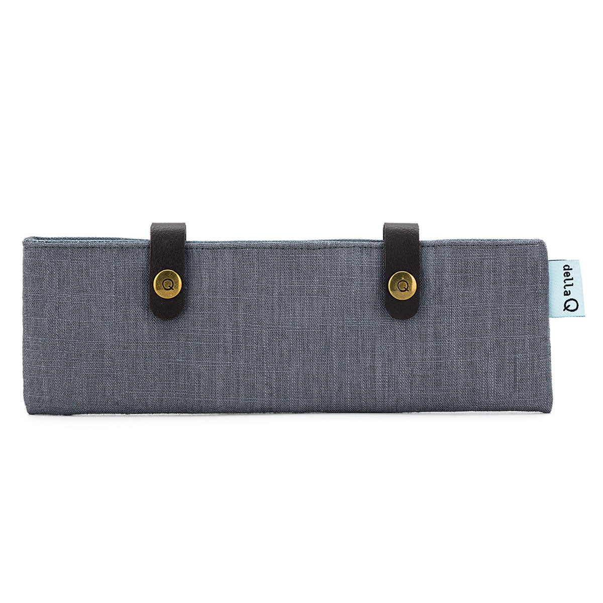 della Q Premium Linen Slate Sock Needle Keeper - 1201-1
