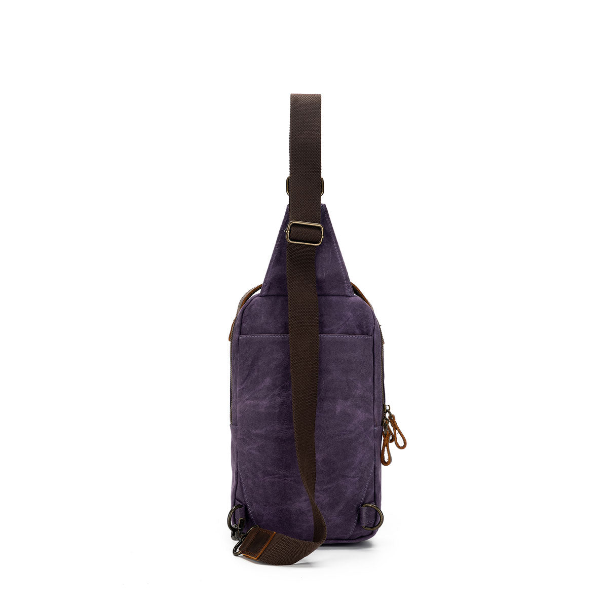 della Q Maker's Mini Purple Messenger: Stylish & Portable