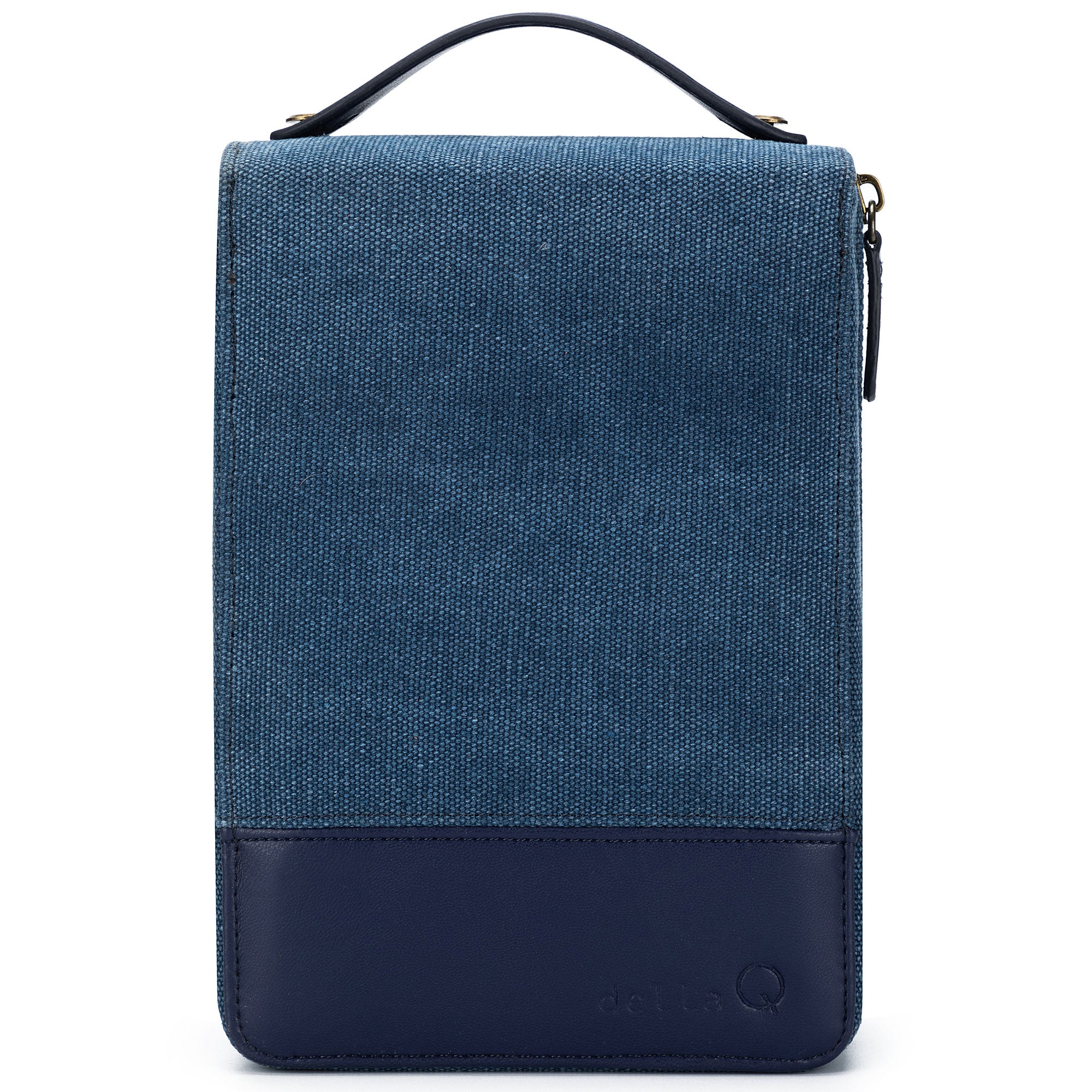 della Q Maker's Premium Indigo Circular Needlecase - Ideal for Knitters