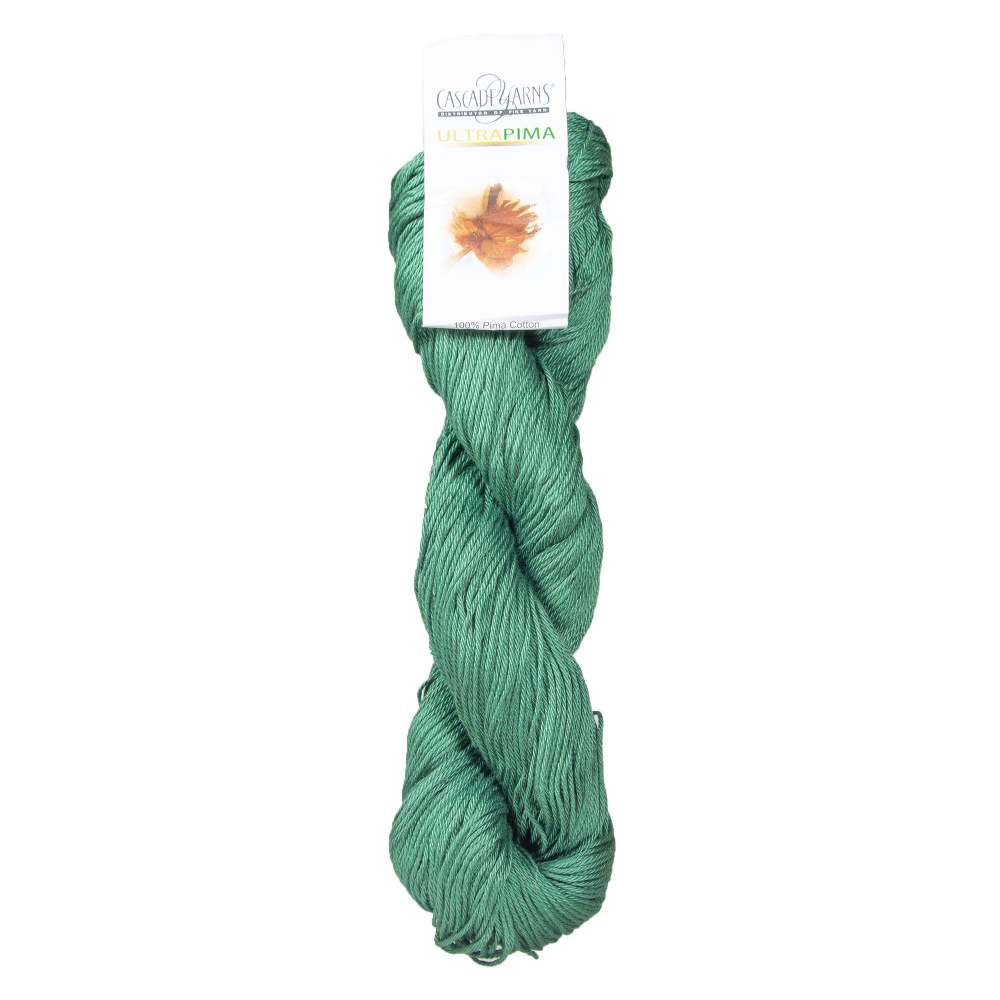 Cascade Yarns Ultra Pima DK-Weight Yarn - 3761 Juniper for Spring and Summer