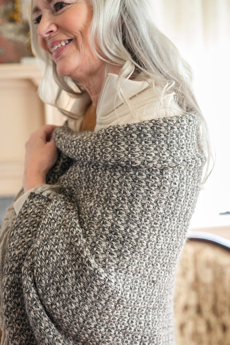 Berroco Hearthside Patterns - Mowbray Cozy Hand - Knit Blanket PDF Download
