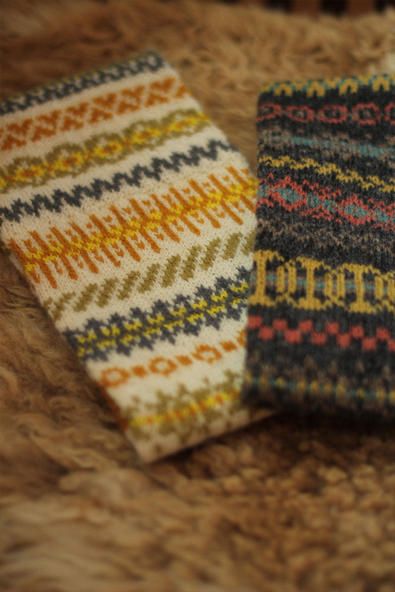 Jamieson's of Shetland Haslock Cowl Kits - Exquisite Palette B for Colorful Knitting