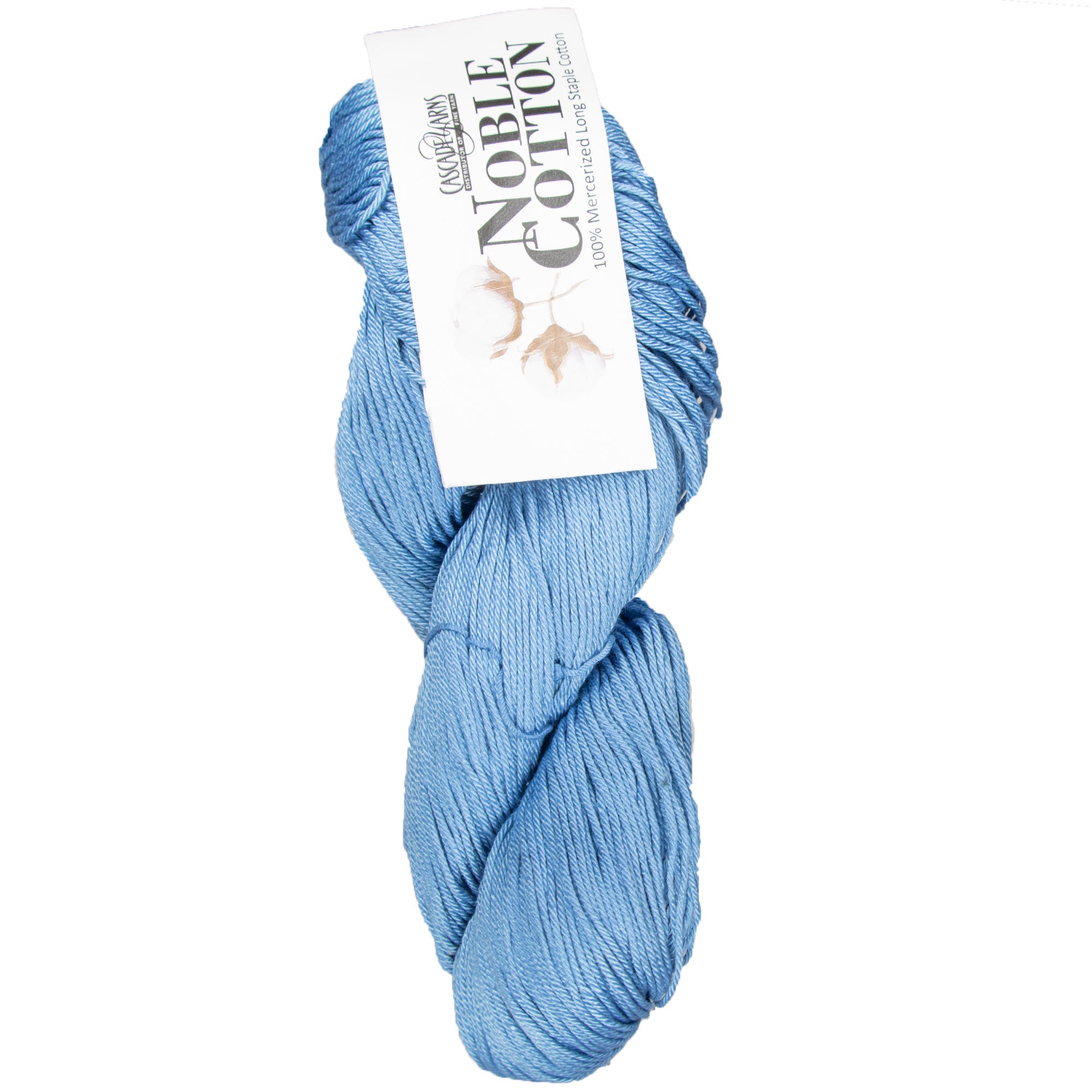 Cascade Yarns Premium Noble Cotton Yarn - 55 Cornflower Blue