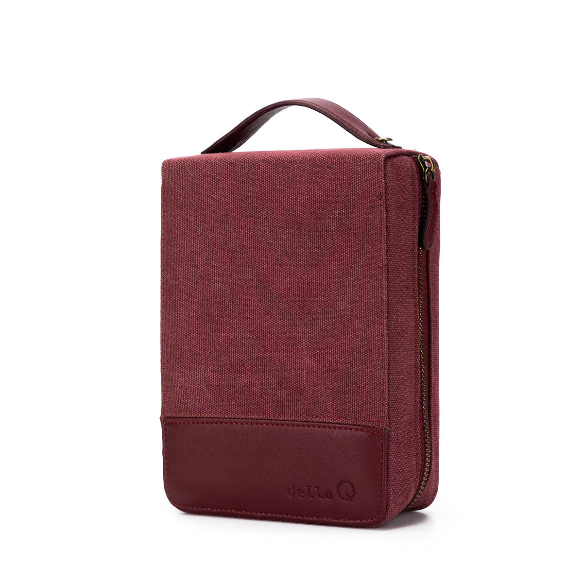 della Q Maker's Premium Maroon Circular Needlecase for All Needle Sizes