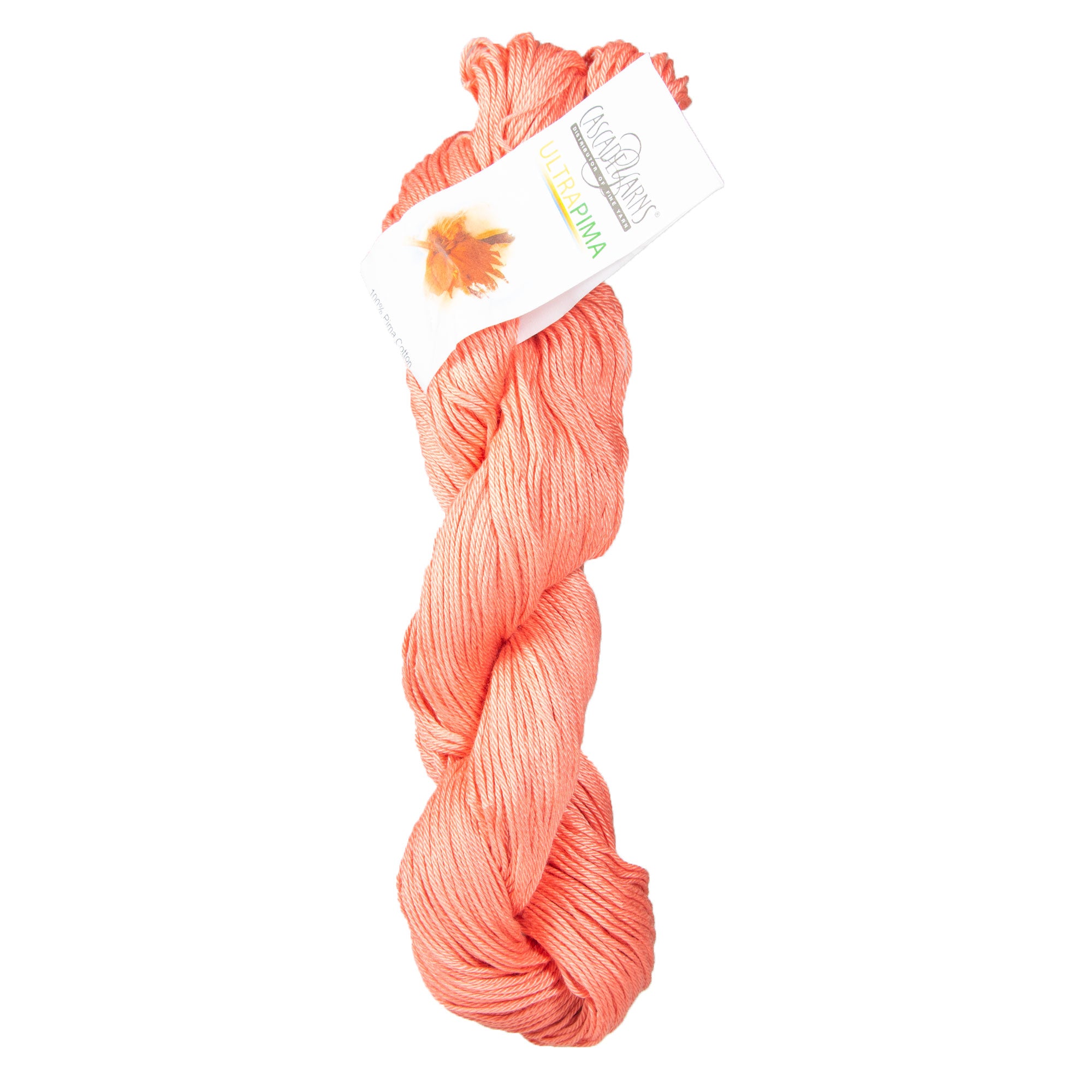 Cascade Yarns Ultra Soft Pima DK - Weight Yarn - 3752 Coral