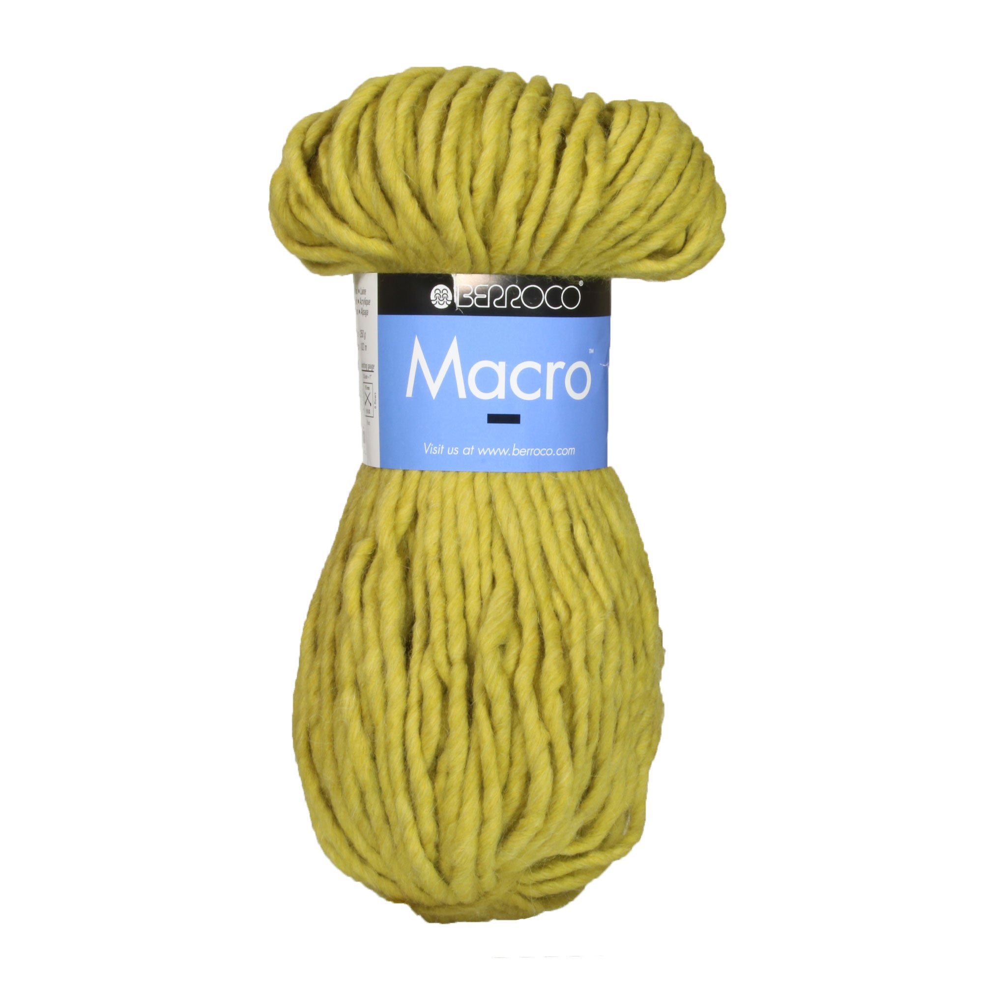 Berroco Macro Super Bulky Yarn - 6744 Snowy Owl Eyes for Fast Knitting Projects