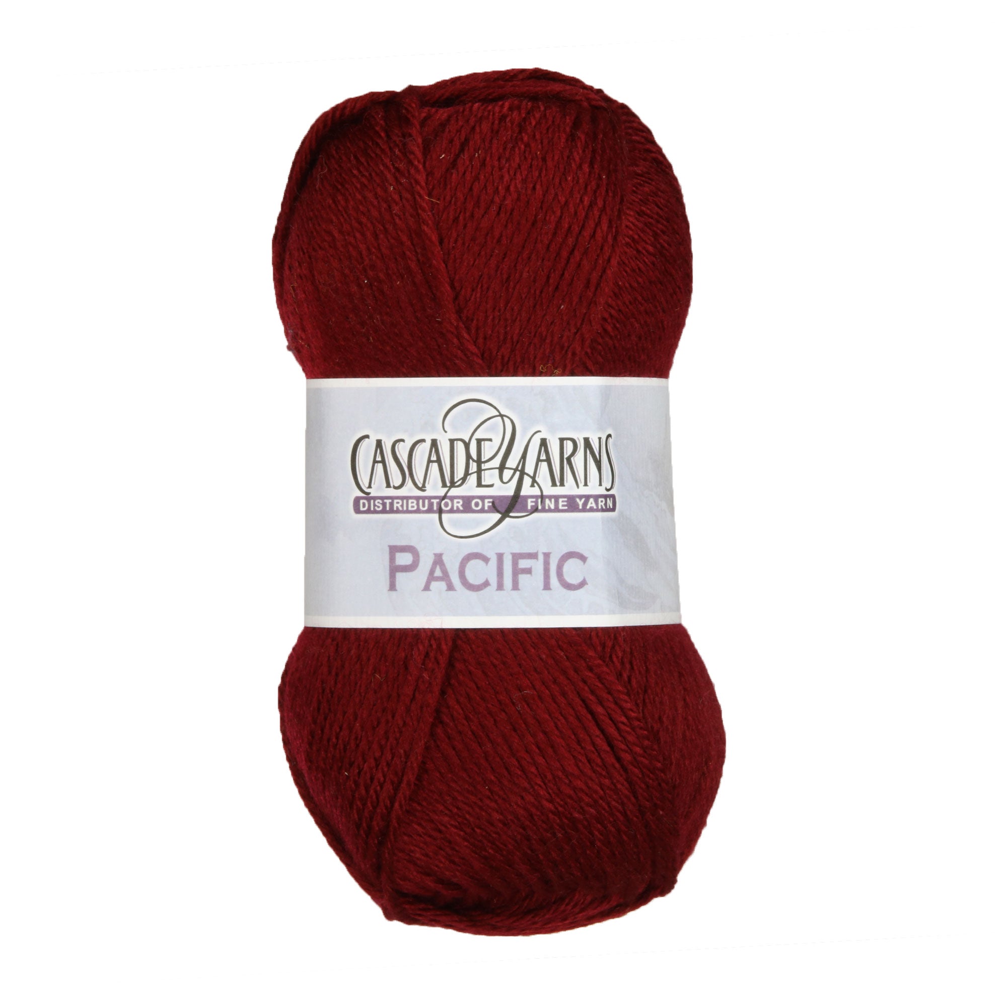 Cascade Yarns Pacific Yarn - Machine-Washable Super-Soft Blend in 113 Bordeaux