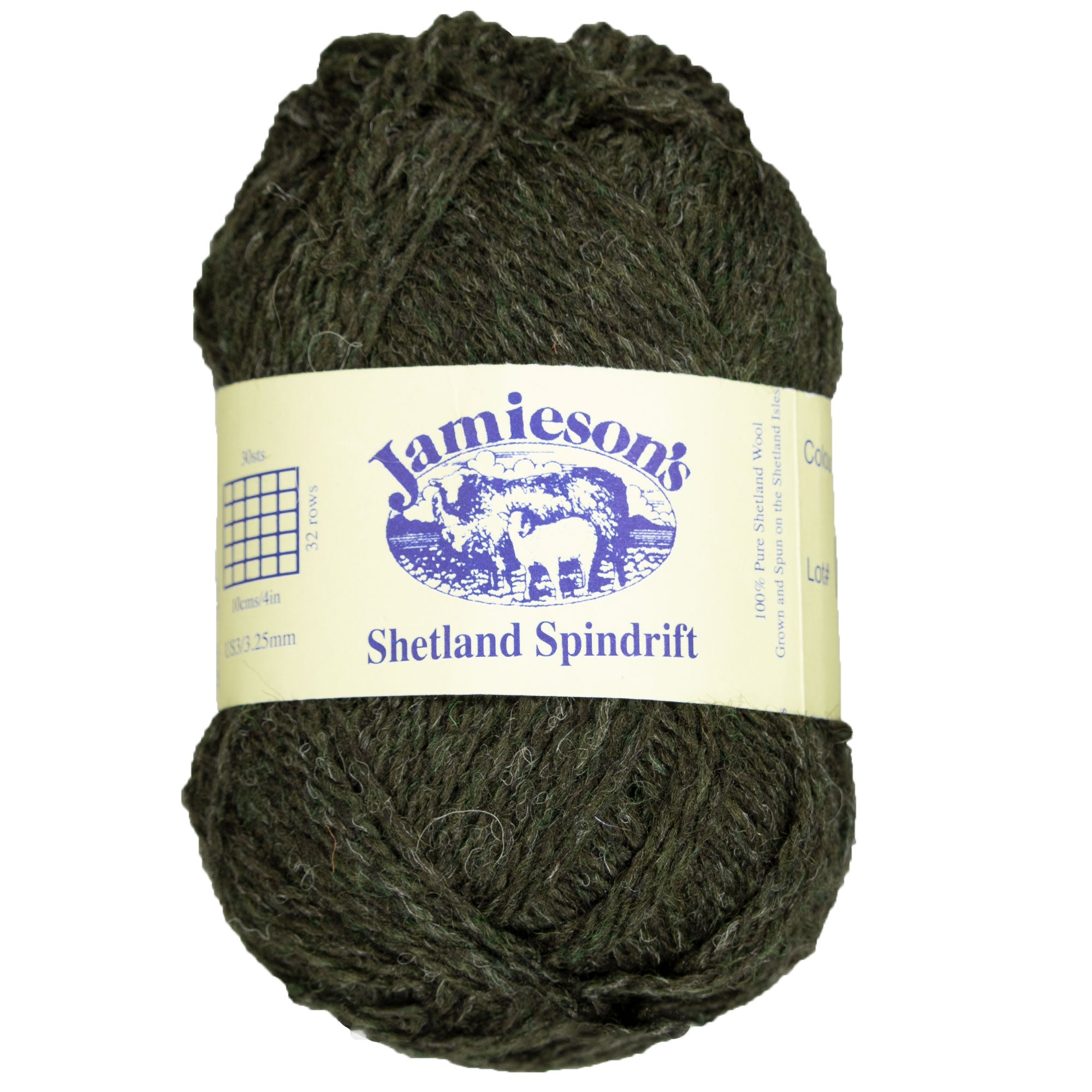 Jamieson's of Shetland Spindrift 2 - ply Yarn in Stunning 227 Earth Color