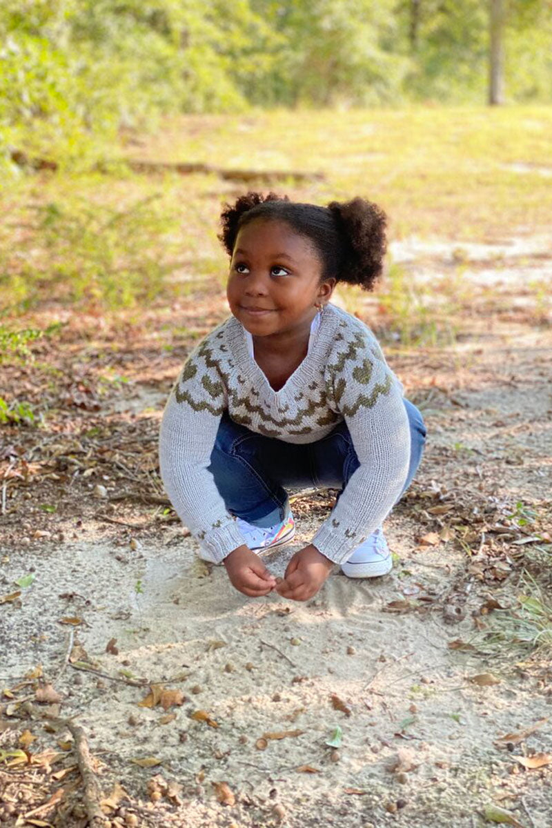 Andrea Mowry Drea Renee Knits Adorable Children's Sweater Patterns - Bean and Olive