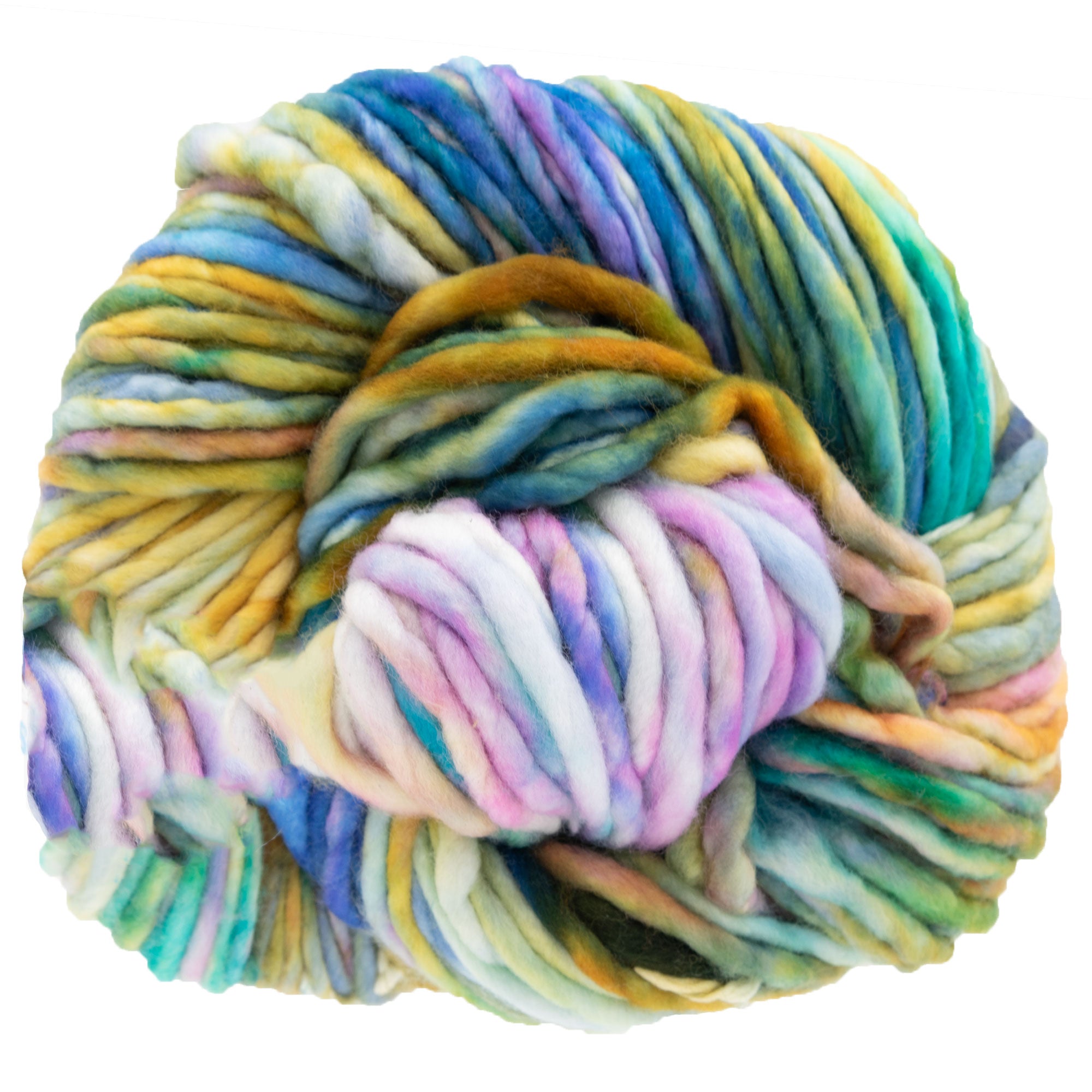 Dream in Color Savvy Super Bulky Yarn - Water Dragon: Ideal for Quick, Cozy Projects