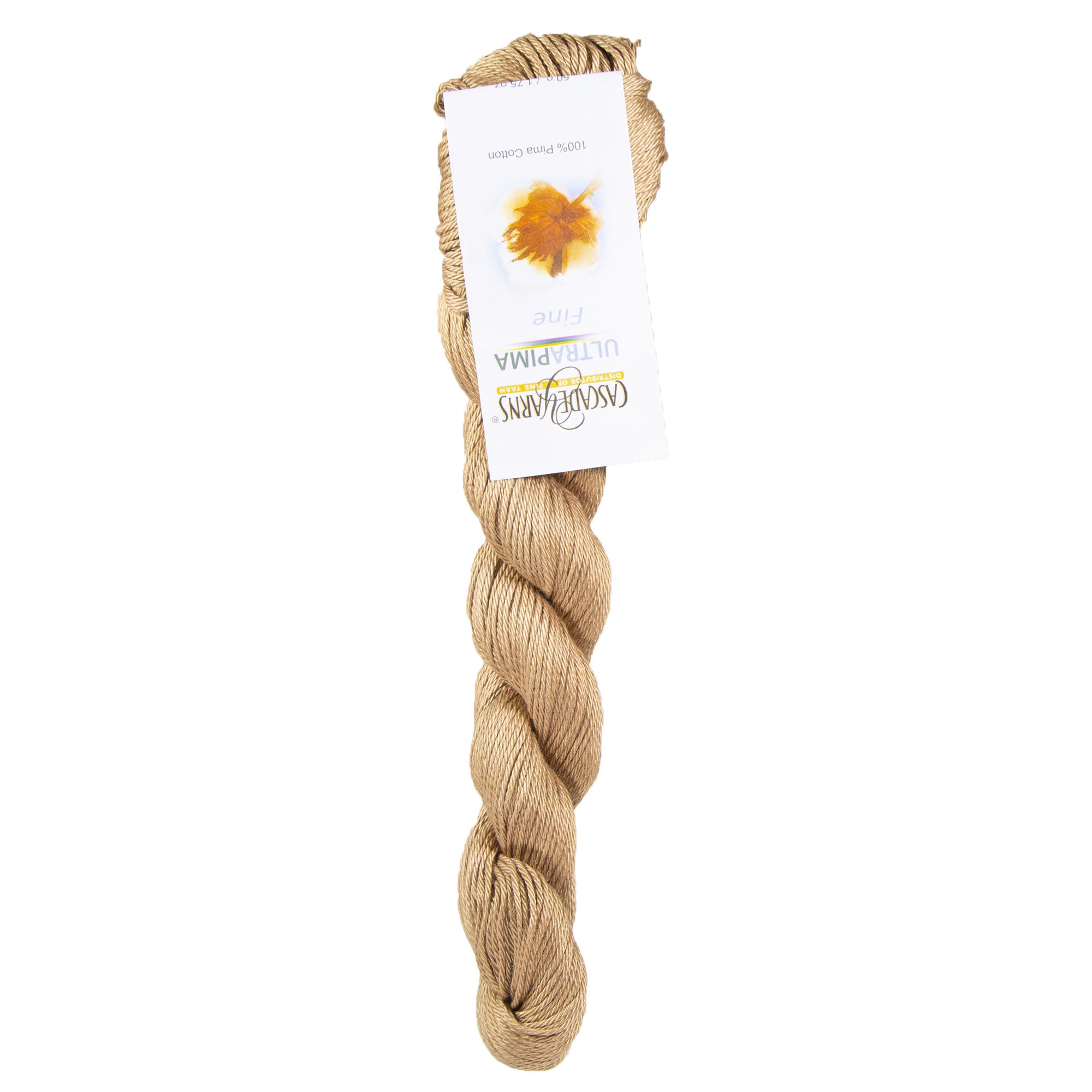 Cascade Yarns Ultra Pima Fine Sport-Weight Yarn - 3717 Sand