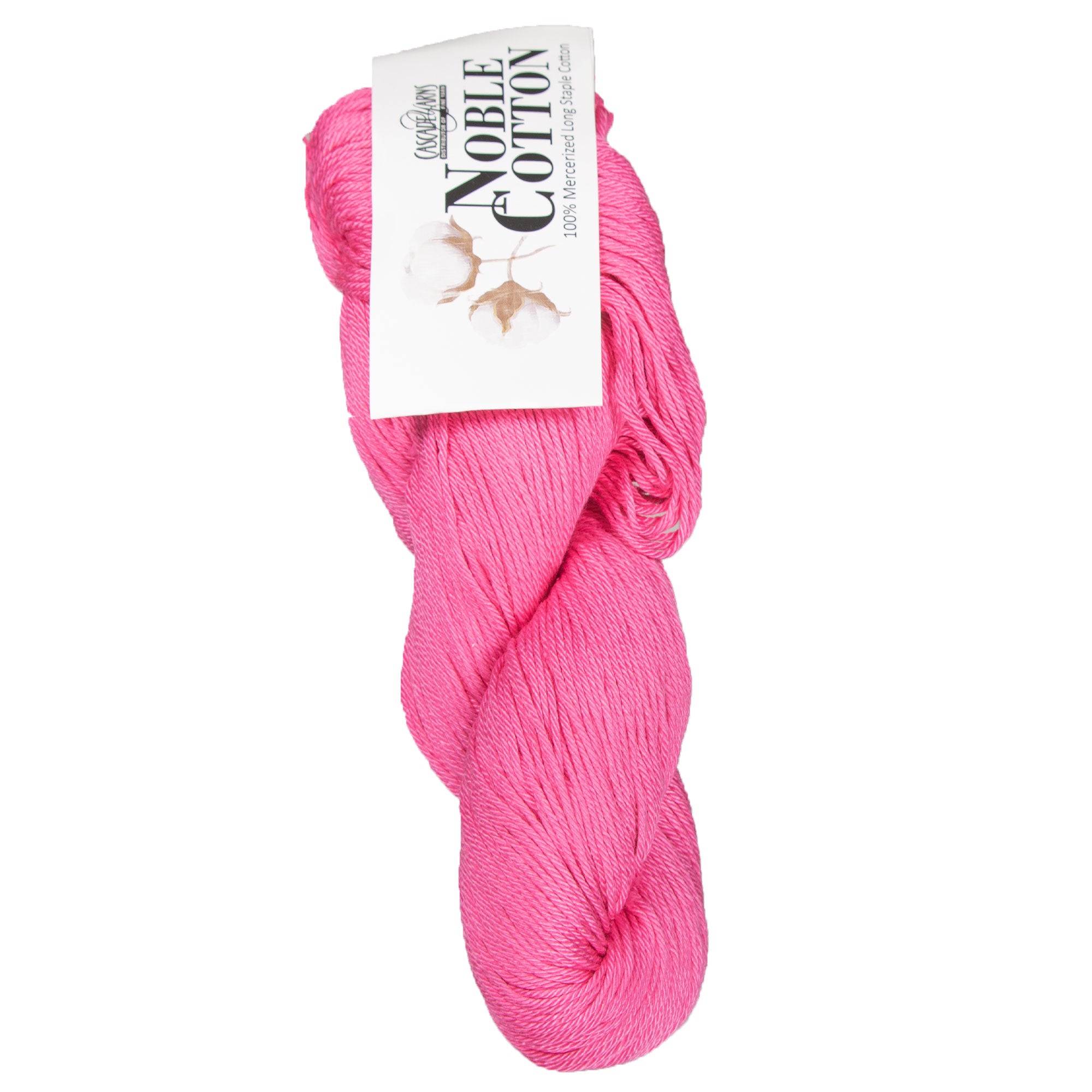 Cascade Yarns Premium Noble Cotton Yarn - 50 Azalea Pink
