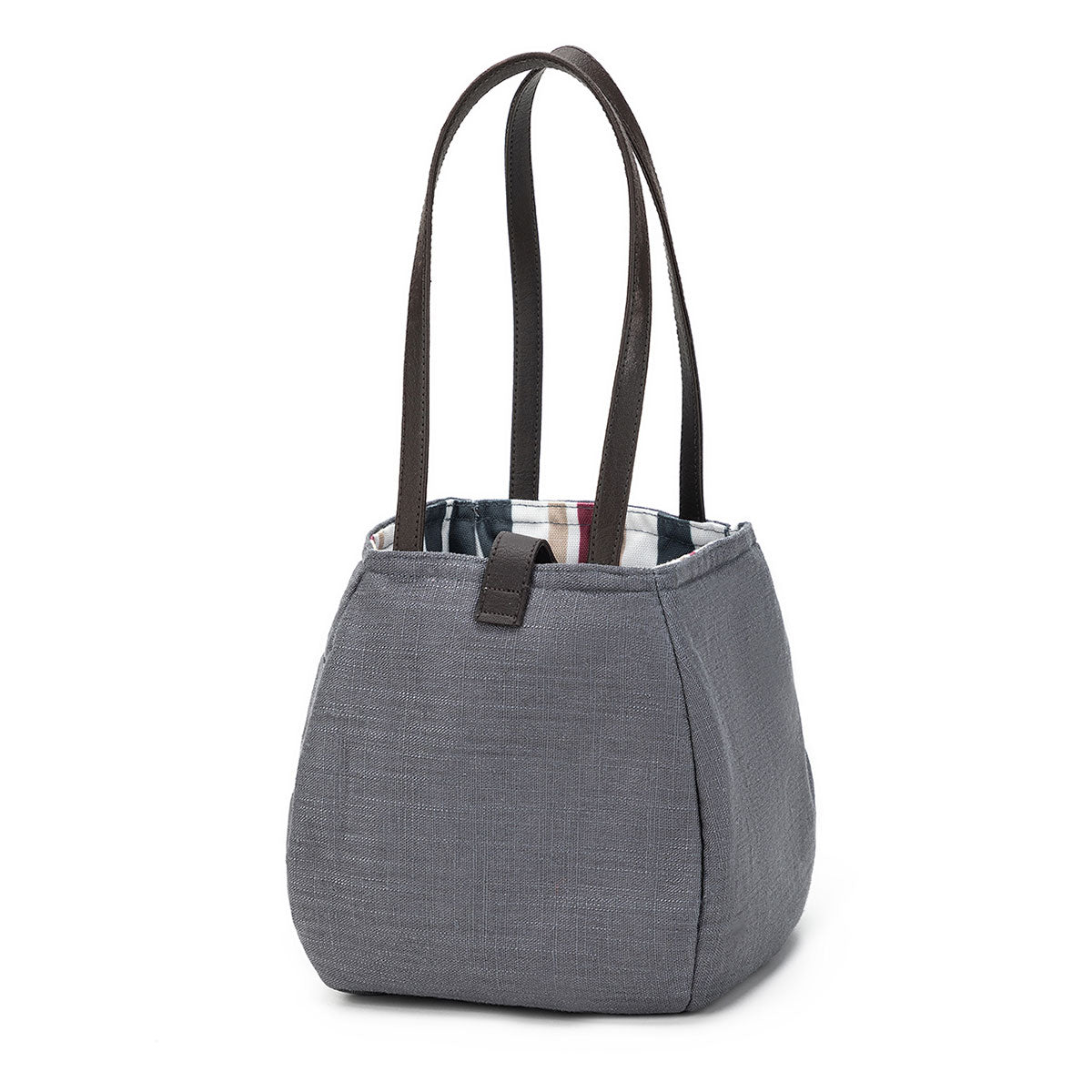 della Q Rosemary Portable Knitting and Crocheting Project Bag - 220-1 - *Linen - Pebble