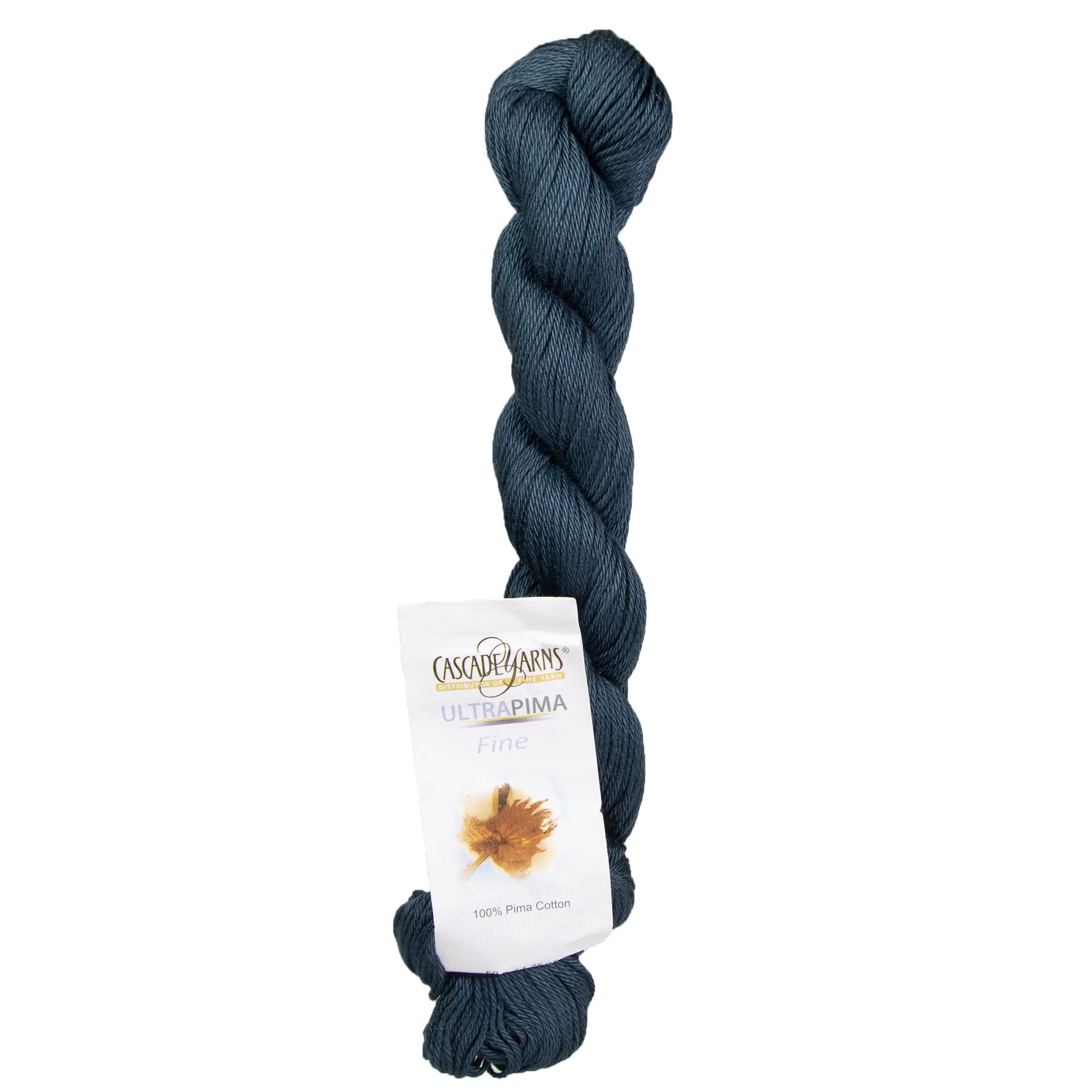 Cascade Yarns Ultra Pima Fine Sport-Weight Yarn - 3837 Midnight Navy