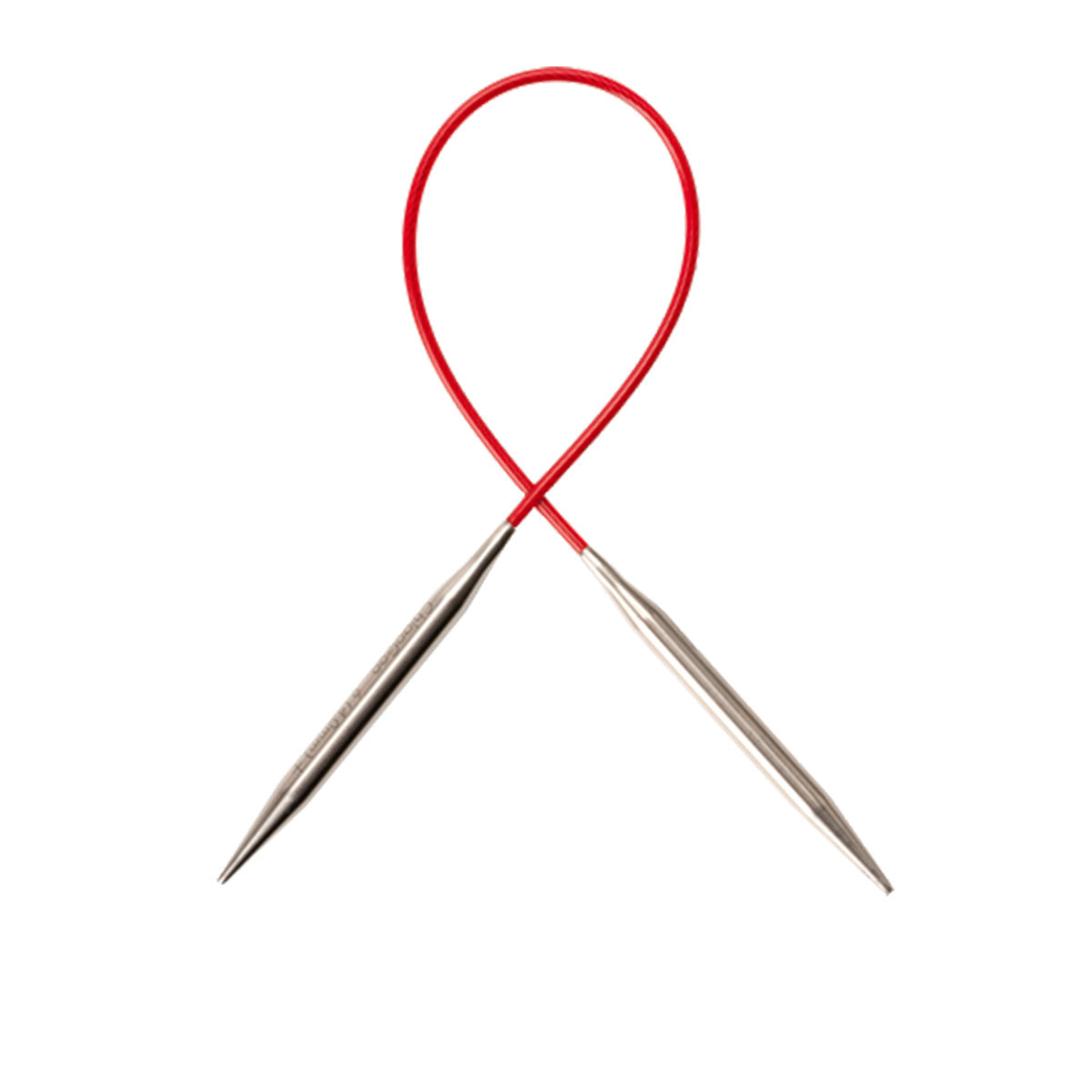 ChiaoGoo Super-Smooth RED Circular Knitting Needles - US 000 (1.50mm) - 9 Inches