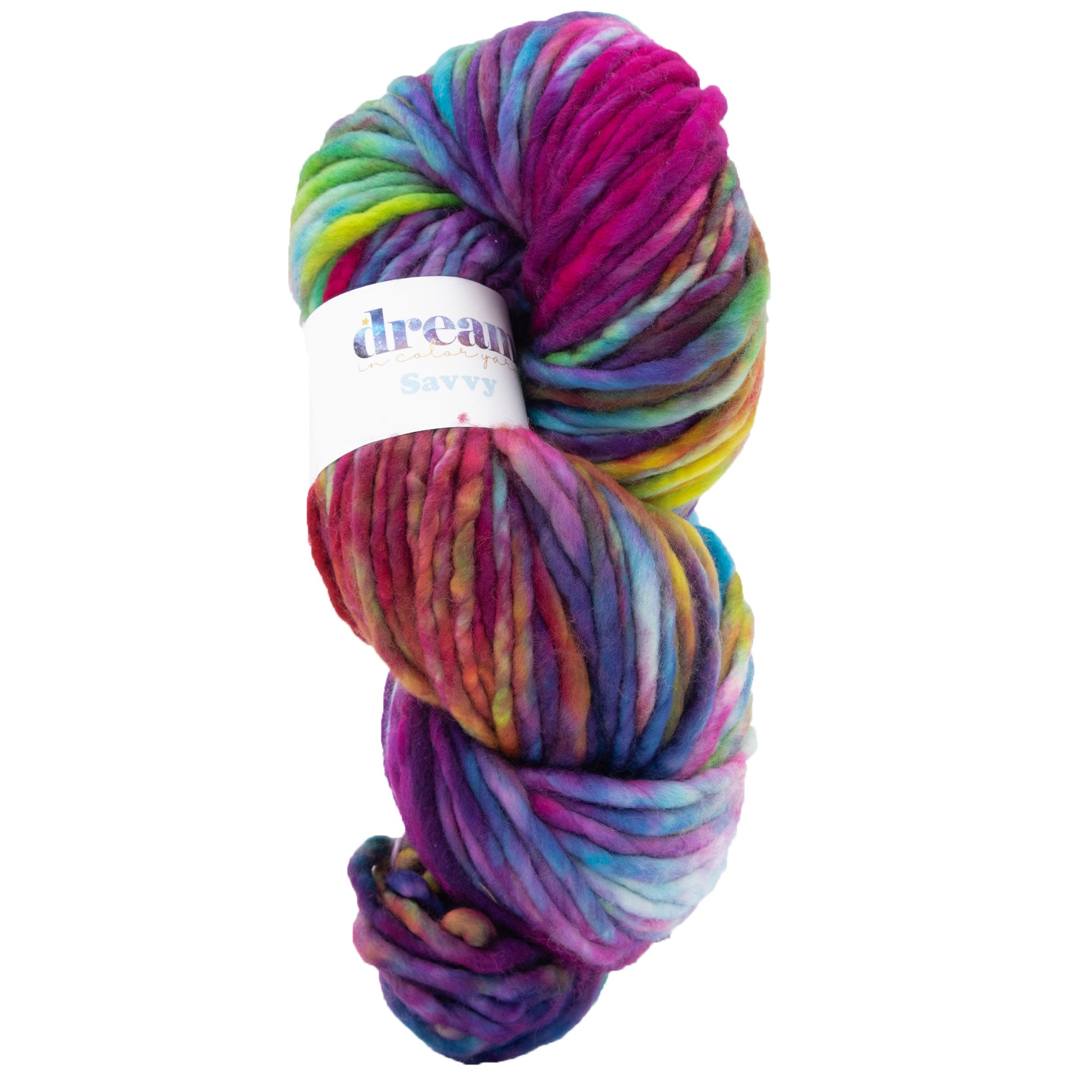 Dream in Color Savvy Super Bulky Yarn - Cabaret with Vibrant Hues